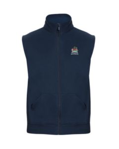Mayo Crest Sleeveless Zipper Jacket